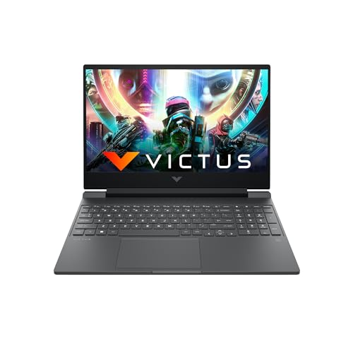 HP Victus Gaming Laptop, 12th Gen Intel Core i5-12450H, 4GB GTX 1650 GPU, 15.6-inch (39.6 cm), FHD, IPS, 144Hz, 8GB DDR4, 512GB SSD, Backlit KB, B&O, Dual Speakers (MSO, Blue, 2.37 kg), fa0070TX