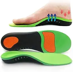Palmilhas Ortopédicas para Fascite Plantar, Pisada Pronada e Esporão – Alívio Rápido para Pés Cansados e Conforto Diário
