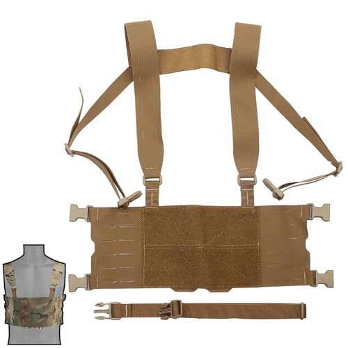 Gilet de combat tactique militaire Molle à découpe laser pour extérieur