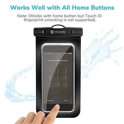 Syncwire wasserdichte Handyhülle Unterwasser Wasserfeste - 2 Stück(7 Zoll) 2021 Wasserdicht Handy Hülle Handytasche für iPhone 14 13 12 11 Pro XS Max Mini SE XR X 8 7 6+,Samsung Galaxy,Huawei usw - Image 7