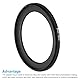 PATIKIL 67mm-52mm Metall Step-Down-Ring, Kamera-Objektiv-Filteradapterring Aluminium Filteradapterring für Kameraobjektive Hood, Schwarz
