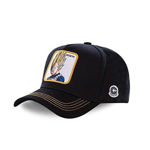 Capslab Vegeta Trucker Cap Dragon Ball Z Black/Blue - One-Size