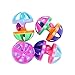 VANZACK 12pcs Colorful Cat Ball Toys Bells Engaging Pet Ball Toys for Kittens Stimulate Playtime Mental Activity Random Colors for Fun Interaction