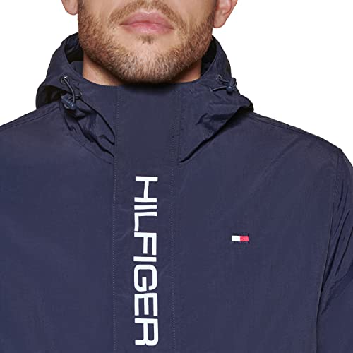 Image of Tommy Hilfiger Men's Retro Lightweight Taslan Popover Jacket