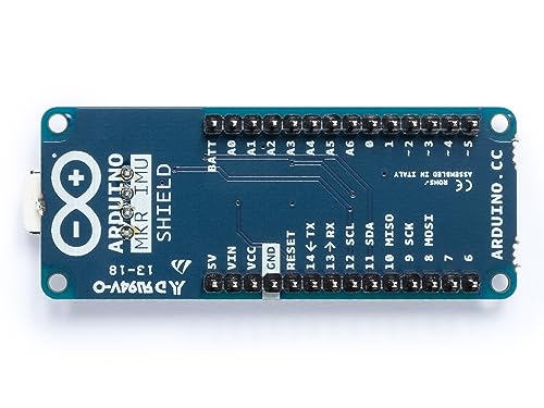 Arduino MKR IMU Shield [ASX00002] - Advanced 9-Axis Absolute Orientation Sensor Based on BNO055 from Bosch for Arduino MKR Family - 3D Acceleration, Gyroscope, and Magnetic Field Measurement