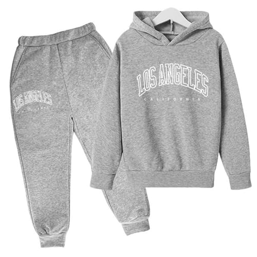 Ensemble de survêtement confortable 2 pièces avec sweat à capuche