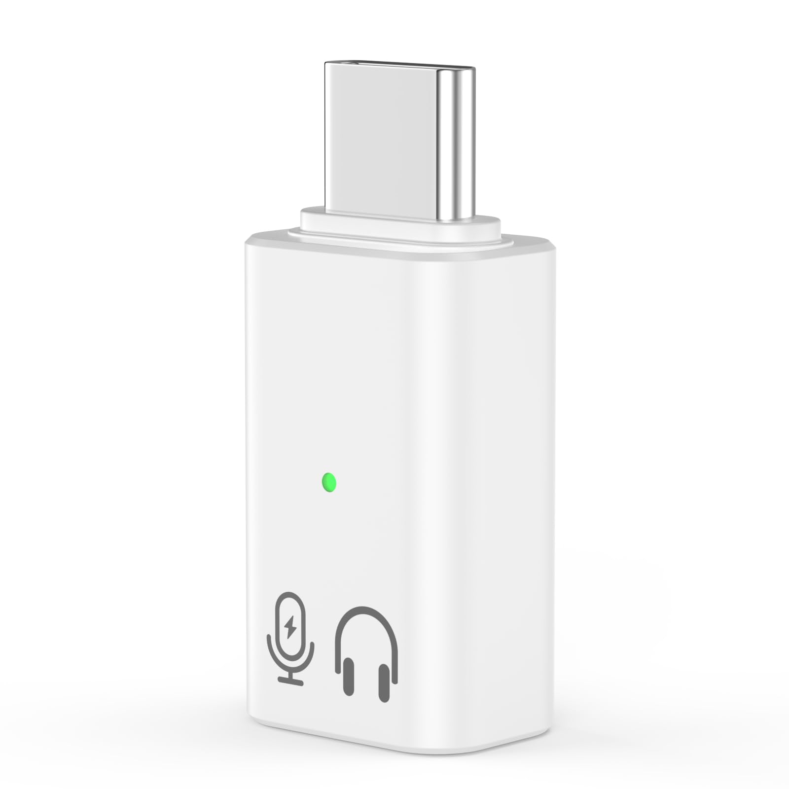 USB C to Lightning Headphone Audio Adapter for iPhone 16 15,USBC Type C Male to Female Lightning Earphone Converter Dongle for iPhone 17 16 15 Pro Max