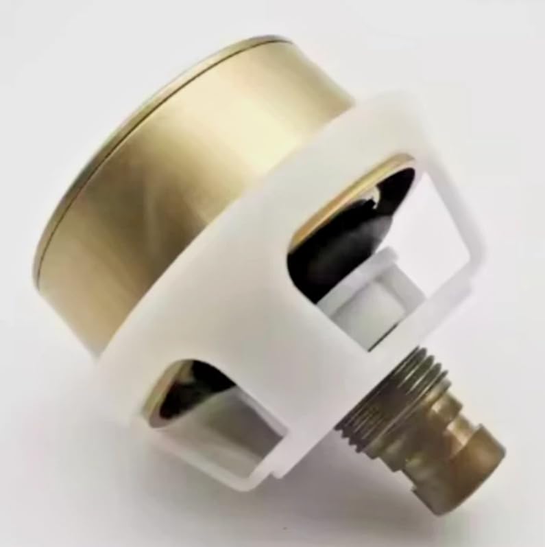 Brushed Brass Universal Toilet Dual Flush Button Fit 38mm