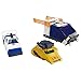 Transformers Takara Tomy Dramatic Capture Series Cybertron Chase with Origin Bumblebee, Jazz, and Wheeljack, Adult Collectible Action Figure Set, 15+