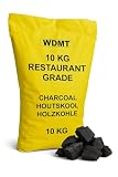Carbón Vegetal Premium Calidad Restaurante 10 kg – 100% Natural para BBQ, Kamado, Smoker y Parrilla – Larga Duración y Alta Temperatura