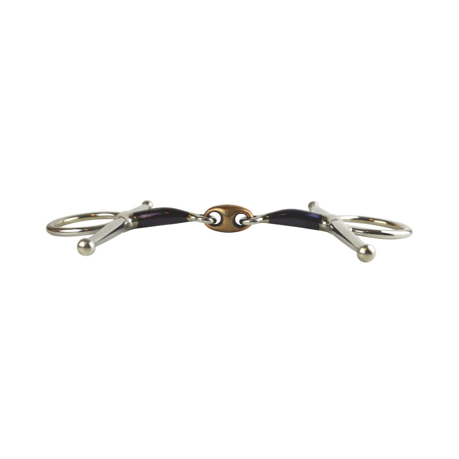 AK Full Cheek Cooper Diamond Horse Riding Bit mit Schweißeisen-Mundstück Horse Bits AKRS-2614