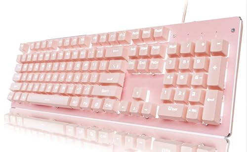 SEUNKWANG EWEADN TK100 �^�C�v���C�^�[�L�[�{�[�h �L�����J�j�J���L�[�{�[�h 104�L�[ ���I�^�C�v���C�^�[�L�[�{�[�h �z���C�g�o�b�N���C�g�t�� �A���`�S�[�X�g �u���[�X�C�b�`�L�����킢���L�[�{�[�h-�s���N