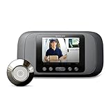Eques Digital Door Viewer - LCD Security Camera Monitor Video Record Photo Shooting (No Night Vision, No PIR Motion Sensor)