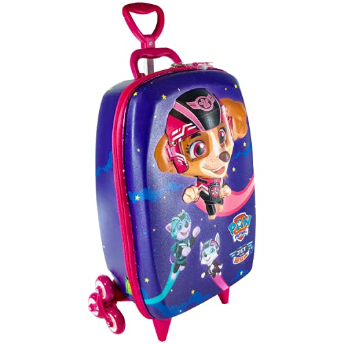 Mala Infantil com 6 Rodinhas Patrulha Canina Skye Jet - Maxtoy