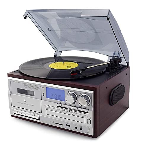 Tourne-Disque, décorations pour la Maison Phonographe en Vinyle Multifonctionnel à Trois Vitesses Bande… - Les Beatles, Paul McCartney, John Lennon, RIngo Starr, George Harrison Tourne-Disque, décorations pour la Maison Phonographe en Vinyle Multifonctionnel à Trois Vitesses Bande… – Image 3