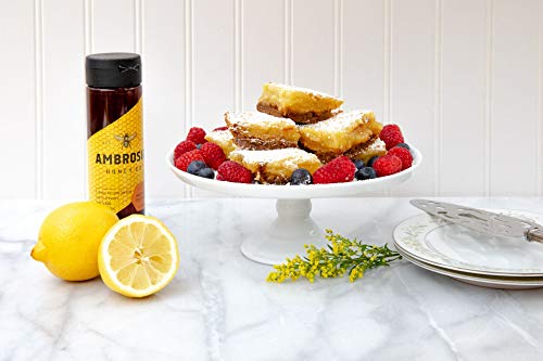 Madhava Ambrosia Honey Amber Harvest Gently Strained Honey, 12 Oz. Bottle (Pack Of 6) | Natural Sweetener, Sugar Alternative | 100% Pure Honey | Us Honey | Liquid Sweetener #TOP1