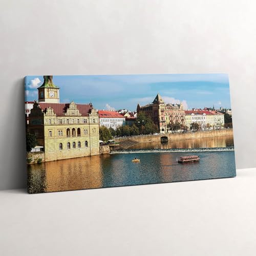 Peinture murale Prague en toile haut de gamme pour intérieur chic