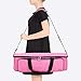 LUXJA Carrying Bag Compatible with Cricut Die-Cutting Machine and Supplies, Tote Bag Compatible with Cricut Explore Air (Air2) and Maker (Bag Only, Patent Design), Pink