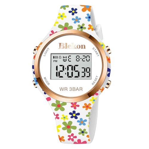 Montre numérique étanche sport de plein air montre de running homme et ado solide