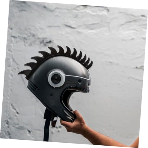 Aileron de casque cyclomoteur pour customiser un casque rayé - 4