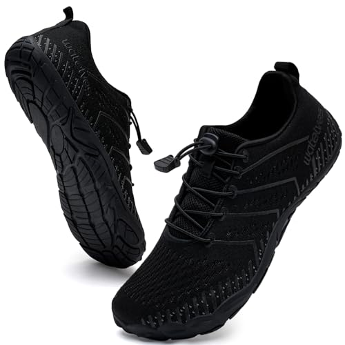WateLves Barefoot Water Shoes Women Men Anti Slip Wide Toe Breathable Walking Shoes Minimalist Zero Drop Sneakers for Beach Travel Hiking