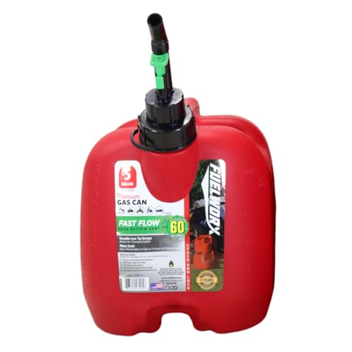 Fuelworx Made In The USA Red CARB Compliant, Stackable, &