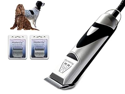 Masterclip Cocker Spaniel Professional Dog Clippers Set | Pet Grooming | Clipper Trimmer Supplies