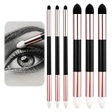 6 Stück Schwammpinsel Pan Pastel Verblender Doppelte Kopf Waschbare Reibung Skizze Wischen Pinsel Pastell Stump Zeichnung Kunst Bleistift Mischschwamm Stift Für Künstler Kunstliebhaber Zeichnen