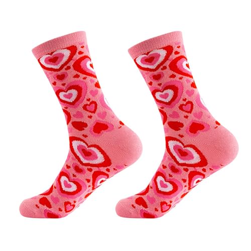 Image of Buffalo-Plaid-Cotton-Socks - Check Crew Socks Hiking Casual Warm Socks 2-pairs Fit for women