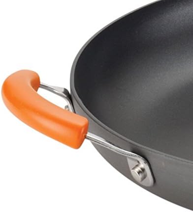 Pemberly Row Nonstick Skillet in Gray and Orange
