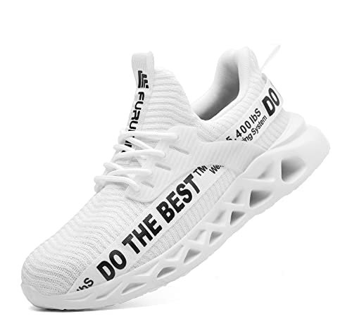 Image of Furuian Steel Toe Sneakers for Men Women Lightweight Safety Shoes Comfortable Puncture Proof Slip On Indestructible Work Shoes