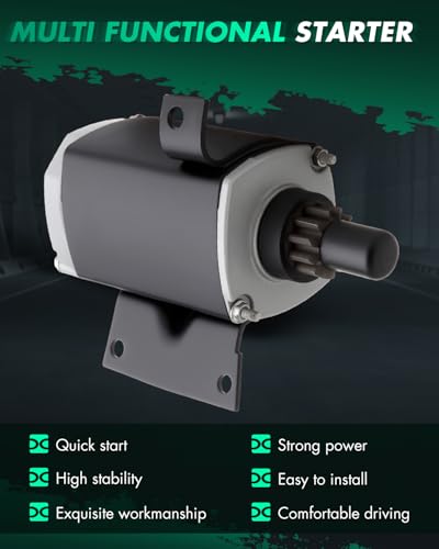 Image of SCITOO New Starter Motor fit Tecumseh for John Deere Case HH80 HH100 HH120 HH150 OH140 OH160 AM106422 5751 32817 32510 33835 5020 AM31744