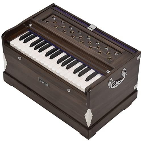 Aarohi S32 "Travel" Harmonium | Professionally Tuned & Refined In U.s. | Indian Instrument ~ Handmade, Perfect For Yoga, Kirtan #TOP1