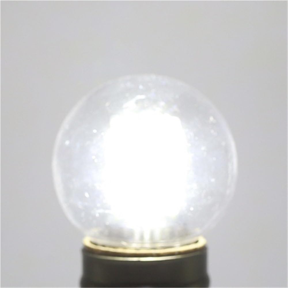 1fortunate lights, Paquete de 10, bombillas LED for lámparas AC220V E27 G45 5W/7W/9W, lámpara colgante for foco de mesa(Cold White,9w)