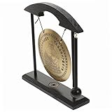 Vaguelly ゴング 十二支 デスクトップ装飾 繊細なゴングの工芸品 ホームテーブルトップ アウトドア 合製 絶妙な装飾 静寂を演出する インテリア雑貨