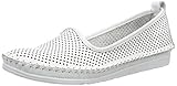Andrea Conti Damen 21534 Slipper, Weiß Weiß 001, 40 EU