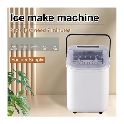Máquina fabricadora de hielo portátil para el hogar miniatura 6