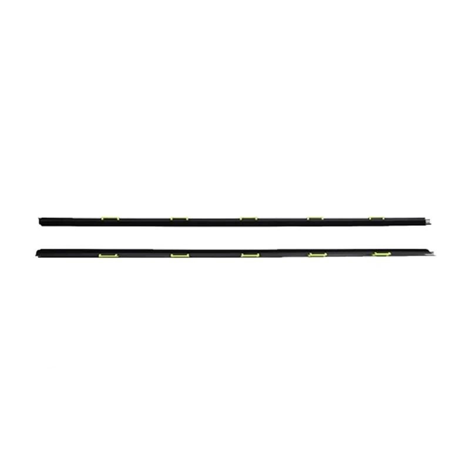 Snwdbh 1991-1995 Car Door Window Weatherstrip For Civic Mk5 Mk6 1991~2000 Glass Sealed Strip Rainproof Weather Belt Moulding Waterproof Trim Exterior Belt(1991-1995)