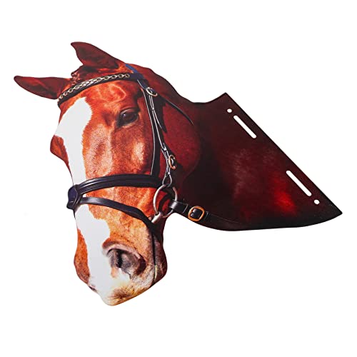 Décoration murale tête de cheval en métal pour embellir votre clôture