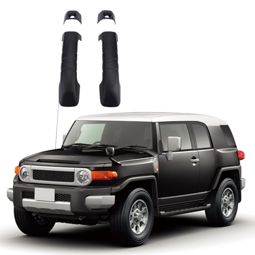 Couvercle de poignée de porte extérieure ABS noir FJ 2007-2022 protection scratch