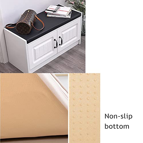 Coussin de banc imperméable en cuir pour jardin et terrasse - 4