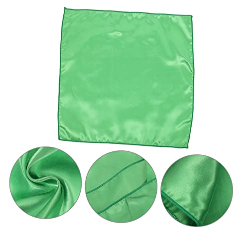 Servilletas de Tela Satinadas Verde 11.81 x 11.81 in miniatura 2