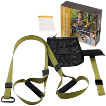 Suspension Trainer Straps for Full Body Workout. Portable Home Gy...
