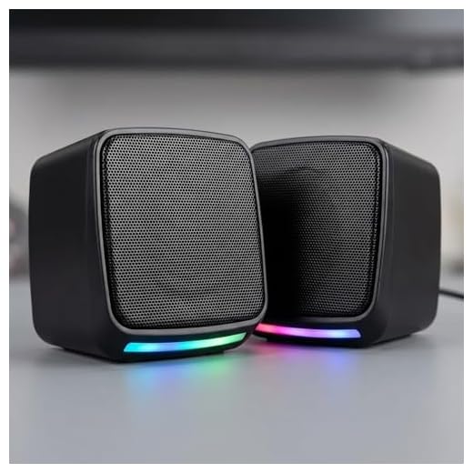 Caixa de Som para PC Gamer 6W RMS, Alto Falante Estéreo com Iluminação RGB, Conexão USB e P2, Controle de Volume, Plug and Play, Ideal para Notebook, TV, Setup Gamer, Home Office e Aulas Online