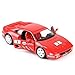 IMBM Modellino 1:24 Ferrari F355 Sfida Simulazione Lega Pressofusione Giocattolo Gioielli Auto Sportive Collezione Dimensioni 17,5x8x4,5 CM