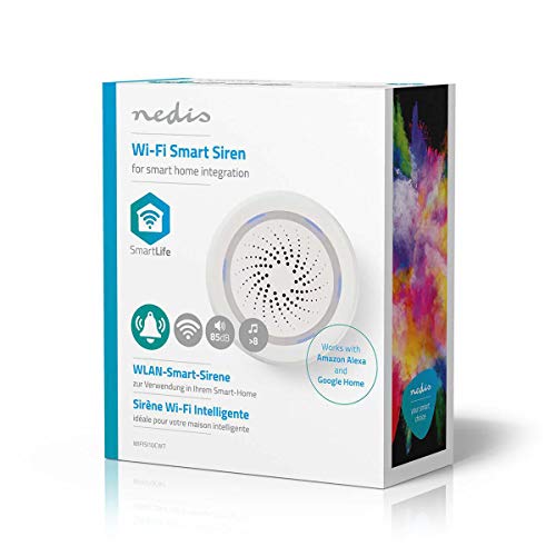 Nedis Sirena Inteligente Wi-Fi la solución de 85 dB para evitar robos y descuidos 4