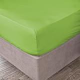 Clara Clark Deep Pocket Fitted Sheet - Single Fitted Sheet Only - Deep King Size Fitted Sheet - Fits Mattress up to 16 inch.