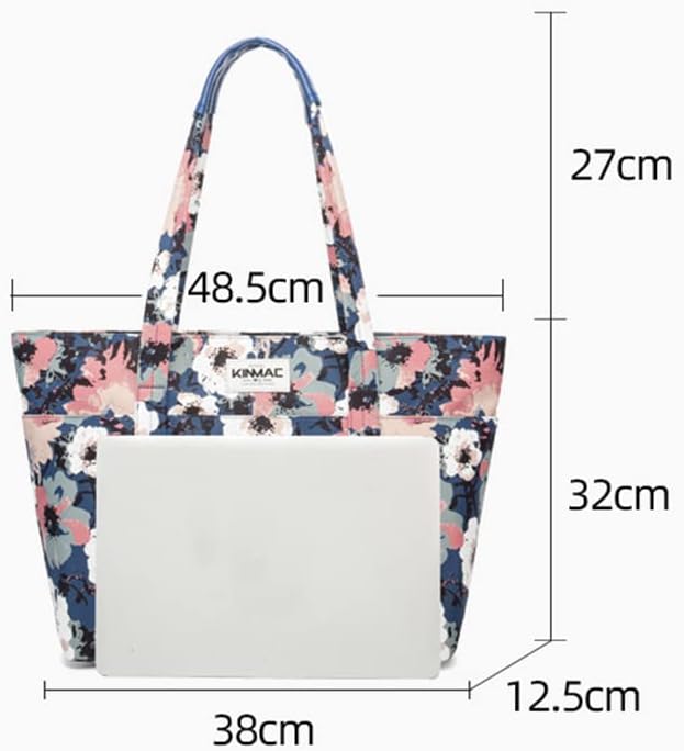Miniatura 4 de Kinmac Bolsa de mano para laptop con asa superior, bolsa de trabajo para computadora portátil de hasta 15.6 pulgadas