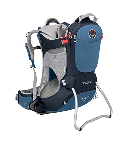 Osprey Poco AG Child Carrier, Seaside Blue, (Prior Season)