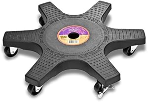 Down Under 20 in. 5-Wheel Single Plant Caddy